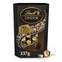 LINDOR 70% Hořká čokoláda pralinky, 337g